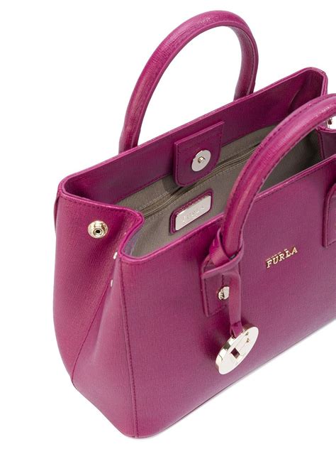 furla tasche lila branded|furla italian bag.